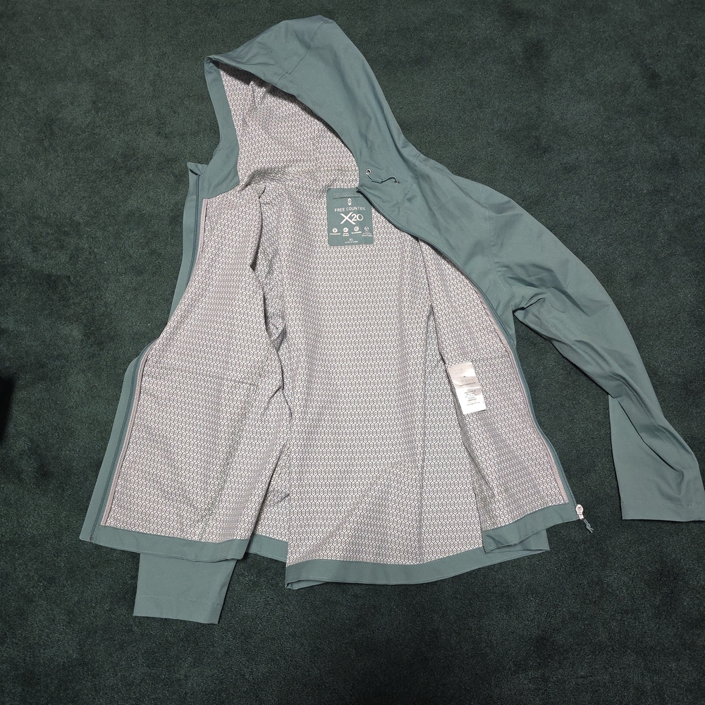 Free Country Gray Patterned Jacket